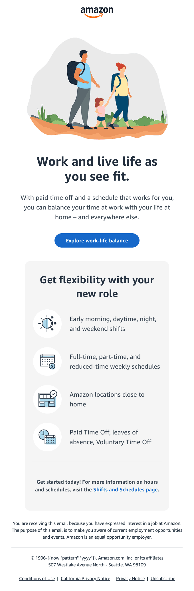 Can I have work-life balance working at Amazon?