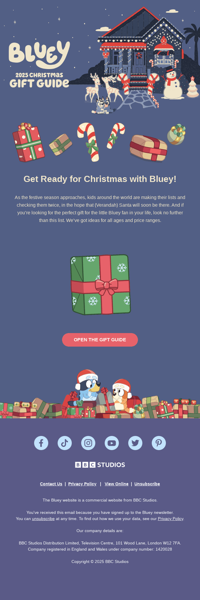 Get Ready for Christmas with Bluey!